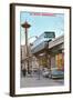 Alweg Monorail, Seattle, Washington-null-Framed Art Print