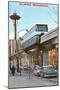 Alweg Monorail, Seattle, Washington-null-Mounted Art Print