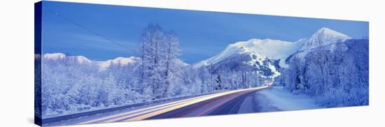 Alyeska Highway, Alaska, USA-null-Stretched Canvas