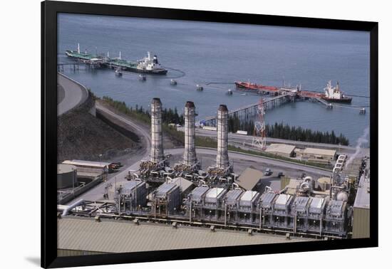 Alyeska Pipeline Terminal-DLILLC-Framed Photographic Print