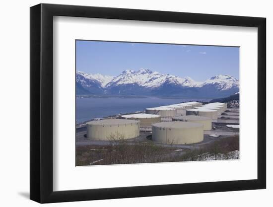 Alyeska Pipeline Terminal-DLILLC-Framed Photographic Print