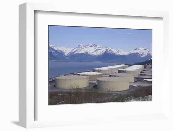 Alyeska Pipeline Terminal-DLILLC-Framed Photographic Print