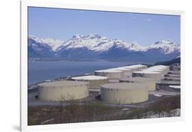 Alyeska Pipeline Terminal-DLILLC-Framed Photographic Print