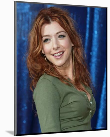 Alyson Hannigan-null-Mounted Photo