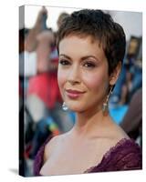 Alyssa Milano-null-Stretched Canvas