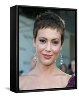 Alyssa Milano-null-Framed Stretched Canvas