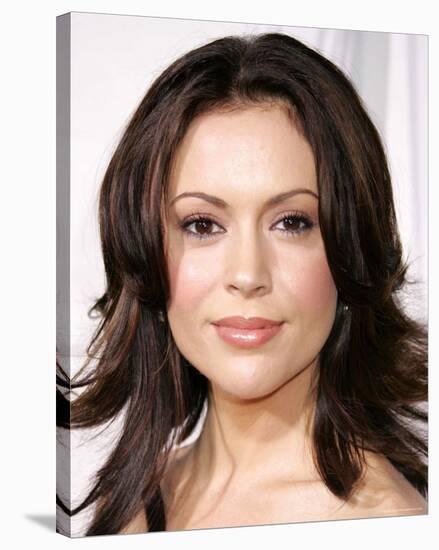 Alyssa Milano-null-Stretched Canvas