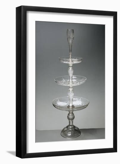 Alzata Fruit Bowl, with Three Levels of Glass-null-Framed Giclee Print