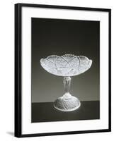 Alzata Molded Glass Bowl, 1910-1919, Italy-null-Framed Giclee Print