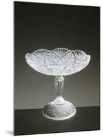 Alzata Molded Glass Bowl, 1910-1919, Italy-null-Mounted Giclee Print