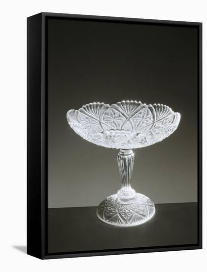 Alzata Molded Glass Bowl, 1910-1919, Italy-null-Framed Stretched Canvas