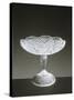 Alzata Molded Glass Bowl, 1910-1919, Italy-null-Stretched Canvas