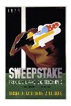 Sweepstake-AM. Cassandre-Laminated Art Print