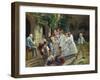 Am Fronleichnamsmorgen, 1857-Ferdinand Georg Waldmüller-Framed Giclee Print