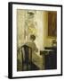 Am Wohnzimmerfenster-Carl Holsoe-Framed Giclee Print