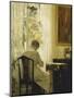 Am Wohnzimmerfenster-Carl Holsoe-Mounted Giclee Print