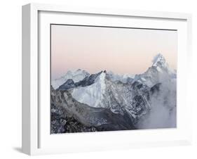 Ama Dablam, 6812M, Solu Khumbu Everest Region, Sagarmatha National Park, Himalayas, Nepal, Asia-Christian Kober-Framed Photographic Print