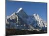 Ama Dablam 6812M, Solu Khumbu Everest Region, Sagarmatha National Park, Himalayas, Nepal, Asia-Christian Kober-Mounted Photographic Print