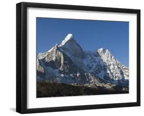 Ama Dablam 6812M, Solu Khumbu Everest Region, Sagarmatha National Park, Himalayas, Nepal, Asia-Christian Kober-Framed Photographic Print