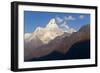 Ama Dablam, 6856 Metres, Khumbu (Everest) Region, Nepal, Himalayas, Asia-Ben Pipe-Framed Photographic Print