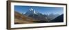 Ama Dablam and the Khumbu Valley, Himalayas, Nepal, Asia-Alex Treadway-Framed Photographic Print