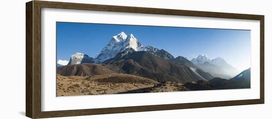 Ama Dablam and the Khumbu Valley, Himalayas, Nepal, Asia-Alex Treadway-Framed Photographic Print