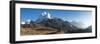 Ama Dablam and the Khumbu Valley, Himalayas, Nepal, Asia-Alex Treadway-Framed Photographic Print