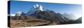 Ama Dablam and the Khumbu Valley, Himalayas, Nepal, Asia-Alex Treadway-Stretched Canvas