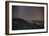 Ama Dablam Base Camp at night, Khumbu Region, Nepal, Himalayas, Asia-Alex Treadway-Framed Photographic Print