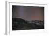 Ama Dablam Base Camp at night, Khumbu Region, Nepal, Himalayas, Asia-Alex Treadway-Framed Photographic Print