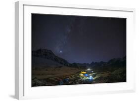 Ama Dablam Base Camp, Himalayas, Nepal, Asia-Alex Treadway-Framed Photographic Print