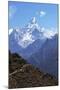 Ama Dablam from Trail Between Namche Bazaar and Everest View Hotel, Nepal, Himalayas, Asia-Peter Barritt-Mounted Photographic Print