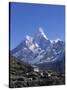 Ama Dablam, Himalayas, Nepal-Jon Arnold-Stretched Canvas