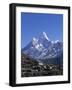 Ama Dablam, Himalayas, Nepal-Jon Arnold-Framed Photographic Print