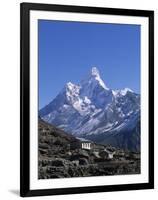 Ama Dablam, Himalayas, Nepal-Jon Arnold-Framed Photographic Print