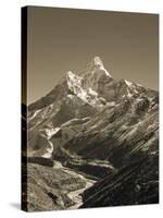 Ama Dablam, Khumbu Valley, Everst Region, Nepal-Jon Arnold-Stretched Canvas