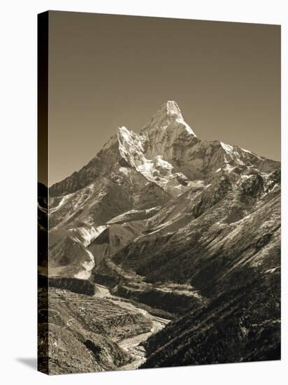 Ama Dablam, Khumbu Valley, Everst Region, Nepal-Jon Arnold-Stretched Canvas