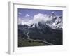 Ama Dablam Landscape, Nepal-Michael Brown-Framed Photographic Print