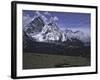 Ama Dablam Landscape, Nepal-Michael Brown-Framed Photographic Print