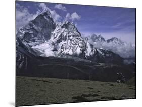 Ama Dablam Landscape, Nepal-Michael Brown-Mounted Photographic Print