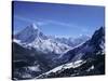 Ama Dablam Peak, Mt. Everest Region, Himalayas, Nepal-Anthony Waltham-Stretched Canvas