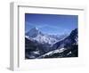 Ama Dablam Peak, Mt. Everest Region, Himalayas, Nepal-Anthony Waltham-Framed Photographic Print