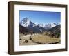 Ama Dablam, Sagarmatha Nat'l Park, UNESCO World Heritage Site, Nepal-Jochen Schlenker-Framed Photographic Print