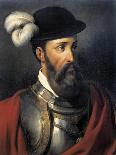 Portrait de Francisco Pizarro (Francois Pizarre, 1478-1541), Spanish conquistador-Amable Paul Coutan-Giclee Print