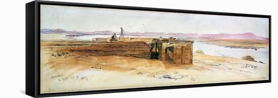 Amada, 12th Febuary 1867-Edward Lear-Framed Stretched Canvas