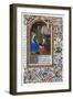 Amadee De Saluces and the Virgin, Middle of the 15th Century-null-Framed Giclee Print