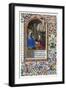 Amadee De Saluces and the Virgin, Middle of the 15th Century-null-Framed Giclee Print