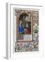 Amadee De Saluces and the Virgin, Middle of the 15th Century-null-Framed Giclee Print