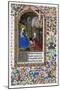 Amadee De Saluces and the Virgin, Middle of the 15th Century-null-Mounted Giclee Print