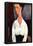 Amadeo Modigliani Portrait Art Print Poster-null-Framed Poster